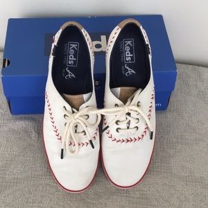 MLB Atlanta Braves Canvas Shoes